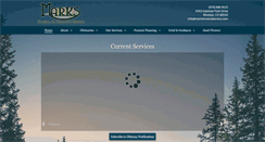 Desktop Screenshot of marksfuneralservice.com